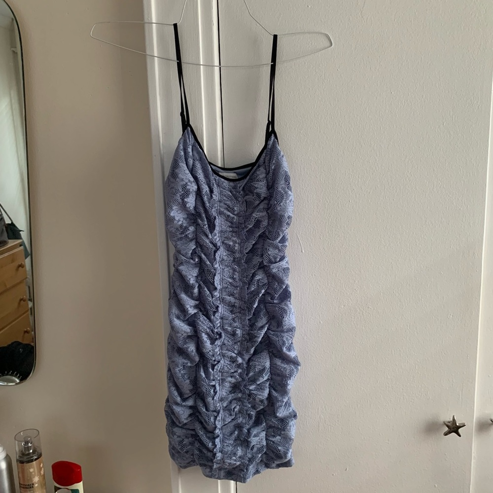 Urban Outfitters blue mini dress